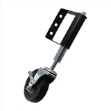 Heavy Duty Gate Caster, Spring Loaded Gate Wheel, Swivel Gate Caster Wheel for Wooden Gate and Fence V1369-AZ3-W-11241