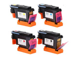 4 Pcs Printhead Printer Head Magenta Black Cyan Yellow Print Head Replacement for HP Designjet 100 V1294-YM0703-3113230045411