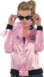 3x Grease Pink Ladies Party Costume Jacket Sandy Rizzo 50s Satin Shirt Halloween - Officially V563-840568_56-3PCS