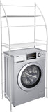 CARLA HOME 3-Tier Over Washing Machine Storage Rack for Laundry Room Space Saving, Towels, Detergent LSB-36231