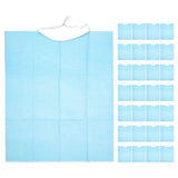 60Pcs Disposable Adult Bibs for Elderly Waterproof Clothes Oil-Proof Dining Clothing V1369-AZ3-W-18909
