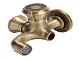 G1/2 Wall Mounted Laundry Bathroom Washing Machine Water Faucet Hot and Cold Water Tap V1294-YM0718-3112200148411