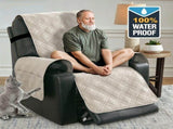 Electric Recliner Sofa Cover - Smoky Cyan V1221-XM-SFD-003
