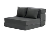 Folding Sofa Bed, 3-in-1 Foldable Couch Bed with 2 Pillows and Washable Cover, 25D High Density V952-ZDSFDDZSFSINLMIP6V0