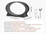 Cat Exercise Wheel, 120 cm Wooden Cat Running Wheel for Indoor Cats up to 12.7 kg, Cats Treadmill V952-MZMPBJLHSMDB3N5ZN001V0