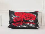 Red Rose Belgravia Dahlia Quilt / Doona / Duvet Cover set V745-AQ043307SK3