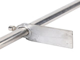 Dibble Bar Planting Tool with Foot Pedal Stainless Steel T Handle Spade Shovel for Digging V1294-YM0901-3111250007411