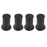 4pcs Round Furniture Lifters with Rubber Non Slip Pads Plastic Bed and Furniture Raisers Set V1294-YM0715-3117220135311