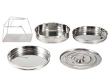 Stackable 3 Tier Stainless Steel Steamer Cooker Pot Set Cook Food Pressure Pot Accessories V1294-YM0901-3118200175611