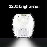 Super Bright Front Bike Light for Night Riding, Bike Headlight USB Rechargeable, Waterproof Front V1192-AZ-W-7843