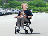 Wheelchair, Aluminum Alloy Ultra-Lightweight Transport Chair for Adults, Foldable Cabin Wheelchair V952-FWYSLYLHJ157O4N02V0