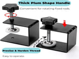 6 Pack C Clamps, 2 Inch Drawer Front Installation Clamp, Heavy Duty Cold Rolled Steel Desk Fixing V1259-DP01-A-989