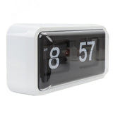 Retro Flip Clock Multifunctional Stylish Innovative Mechanical Flip Desk Clock with Clear Cover for V1294-YM0901-3115240045311