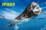 LED diving high-lumen 26650 battery professional diving V1102-124-37522-BLK-WHITELIGHT