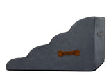 Pawz 4 Steps Pet Stairs Dog Ramp High Density Foam Grey PT1268-4-GY