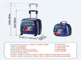 Kids Luggage Set, 2 Piece, 45.7 cm Hardside Rolling Wheels Suitcase with Hard-Shell Backpack, V952-2JTETXLX2PCSJ0HWG001V0