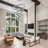 BAMDECOR A18815 Nordic Home Decor Dining Room Pendant lamp lights Ceiling Lamp Hanging Light V255-BAM-18815/6-BLK