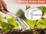 Hand Rake Garden Tool, Heavy Duty Hand Cultivators for Gardening Garden Toolss, Gardening Tool V1258-DP02-C-947