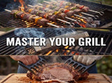 ASMOKE Essential Smart Portable Wood Pellet Grill & Pitmaster Accessory Bundle - Includes 10x V642-XFAS-ESS-GRL-TLK3-AP20LB