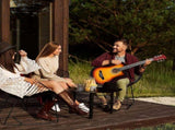 38" Full Size Acoustic Guitar Beginner Wooden Guitar for Adults & Teens V63-953381