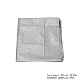 Multi Function Silver Tarps Heavy Duty Waterproof Pe Cover for Rain and Sun Protection V1369-AZ3-W-25864