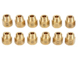 12pcs Mikuni VM TM TMX Carburetor Main Jet Kit, 90-200 Metal Gold Jets for Flat Slide Carburetor V1189-LC-QP-00626