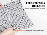 Modular Interlocking Cushion, 50 Pack 30 x 30 cm Splicing Mats, Soft PVC Interlocking V952-HZXSJDD1212YF0ZXDV0