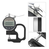Digital Thickness Gauge, Electronic Micrometer Thickness Meter for Paper Leather Cloth Wire V1192-AZ-W-2756
