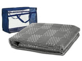 Weisshorn 7x2.5M Annex Matting 600GSM Floor Mats Hollow Design Mesh Caravan ANNEXE-MAT-7M-GREY