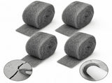 Steel Wool 4 Pack - 13 Ft Steel Wool Mice Control, Steel Wool for Dishes,Gap Blocker, Protects V1192-AZ-W-17972