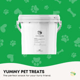 1.5Kg Dog Treat Chicken Breast Jerky Bucket - Dehydrated Australian Healthy Puppy Chew V238-SUPDZ-40318345576528