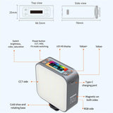 Portable Dimmable Rgb Fill Light For Photography And Phone PRL-4766200AYS