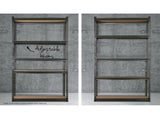 3x1.8M 5-Shelves Steel Warehouse Shelving Racking Garage Storage Rack Grey WR-E-9X18-CCX3