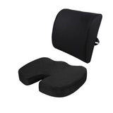 Memory Foam Lumbar Back Support Cushion Seat Set V915-MB0098+MB0099