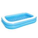 Bestway Kids Pool 262x175x51cm Inflatable Above Ground Swimming Pools 778L BW-POOL-KID-SQ-54006