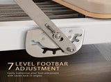 Powertrain Velora Pilates Reformer Machine Aluminium Foldable Multifunctional Home Gym Equipmen PLT-JYI-F5A-BE