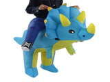 Inflatable Dinosaur Costume Halloween Cosplay Costume Party Riding Triangle Dinosaur Inflatable Doll V1294-YM0521-3115230019613