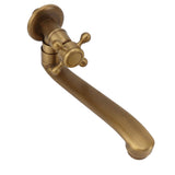Antique Garden Faucet with Extended Spout Antifreezing Copper Wall Mount Single Cold Water Tap for V1294-YM0706-3112230063011