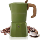 Classic Italian Moka Pot Stovetop Espresso Coffee Maker Mocha Pot Old Style V1263-JX-5702