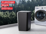 Black Smart Sensor Trash Can Slim, Durable, and Hands-Free Waste Bin for Kitchen, Bathroom, or V888-ELOSUNG36781