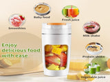 20 oz Portable Blender Cup - USB Rechargeable for Shakes, Smoothies & Juices, Personal Blender for V1192-AZ-W-2511