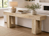 Levede Console Table 160cm Sofa Table Narrow Entryway Hallway Living Room Wood CH1174-NT-AU