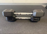 11 Pairs Hex Dumbbells PLUS Dumbbell Rack V1012-CF12HDB385DBR130