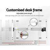 Artiss Standing Desk Motorised Sit Stand Desks White Oak 120CM HASD-114G-WHDF-NTDB-120