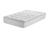 Giselle Bedding Single Mattress Topper 5cm Coral Fleece TOPPER-FLEECE-5-S