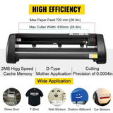 5 In1 12" X 15" Heat Transfer Press 28 Inch Vinyl Cutter Machine Kit Software V952-FM1151+KZJ-720001V3