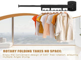 Retractable Folding Hanger, Bay Window Drying Rack, Foldable Clothes Drying Rack, Laundry V1192-AZ-W-15928