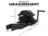 Gear Box Drive Rotation Conversion Kit for Car Rotisserie 4500LBS Auto Repair V379-GEARBOX001