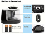 Electric pencil sharpener, Desktop automatic pencil sharpener, Office supplies V1105-YAQB-001