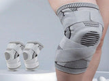 Knee Pro - Protective Short-Style Strap-On Knee Sleeve Brace for Fitness, Running, Outdoor Sports & V1370-AZ4-17782